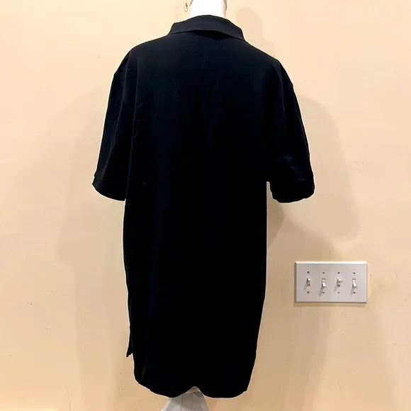 Psycho Bunny Polo Shirt Pima Cotton Embroidered Logo Men's Size 1XLT Black - Picture 3 of 5